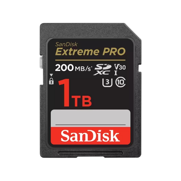 Thẻ nhớ SDXC Sandisk Extreme Pro 1TB V30 U3 C10 UHS-I 200MB s (SDSDXXD-1T00-GN4IN)