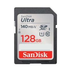 Thẻ nhớ SDXC Sandisk Ultra 128GB UHS-I 140MB/s (SDSDUNB-128G-GN6IN)