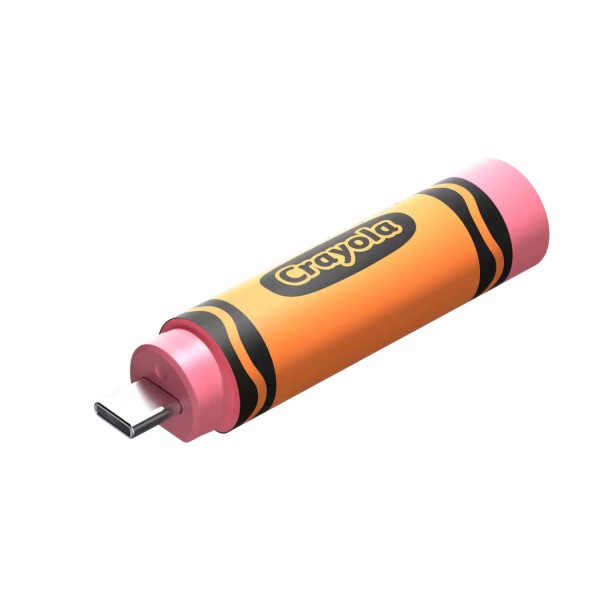 USB 3.2 SanDisk Flash Drive Crayola Type-C 128GB upto 300MB s (SDCZIC-128G-G46O)